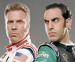 Will Ferrell und Sacha Baron Cohen in Ricky Bobby - Knig der Rennfahrer  Sony Pictures